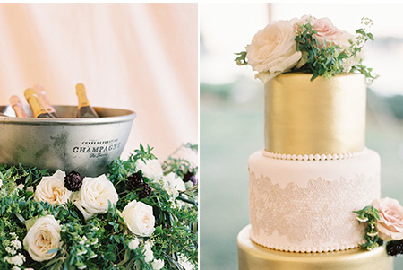 Hochzeitstrend 2: Es wird goldig!