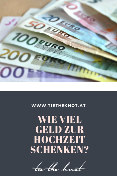 Wie viel Geld zur Hochzeit schenken?