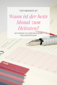 Wann ist der beste Monat zum Heiraten? So findest du deinen Hochzeitsmonat.
